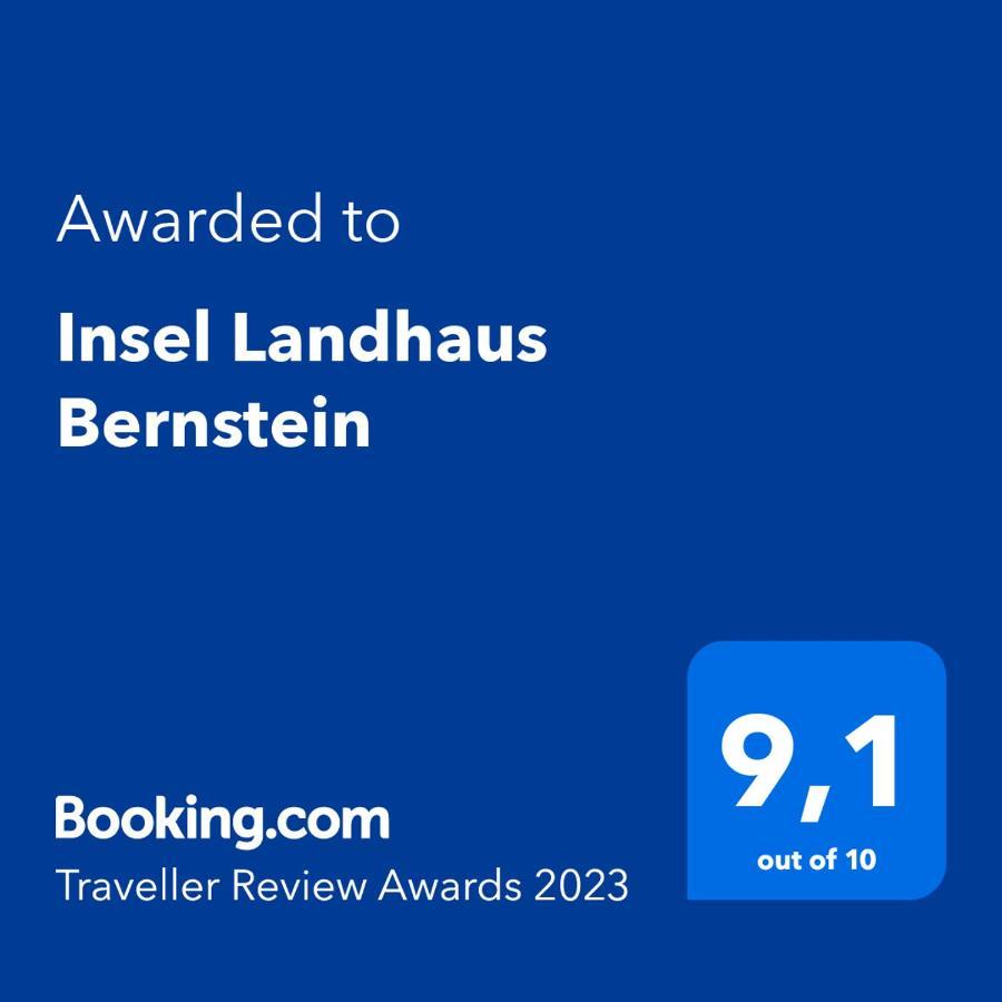Insel Landhaus Bernstein Villa Gager Exterior photo